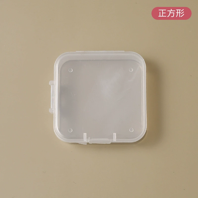 Cotton sponge, triangular storage box