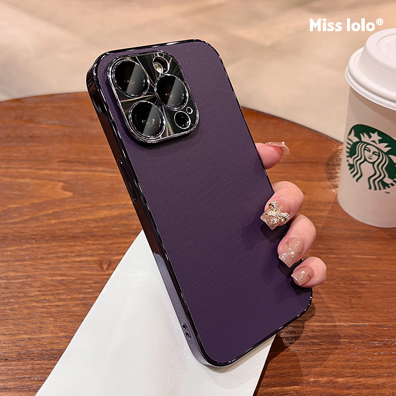 Película de lente de piel de galvanoplastia púrpura oscura xal