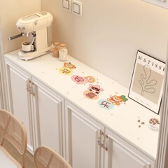 餐边柜桌垫鞋柜防脏垫玄关酒柜长条桌布2025新款电视柜台面保护垫