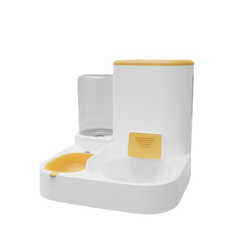 Factory new automatic pet drinking water feeder stainless steel cat bowl ceramic pet bowl cat food supplies