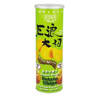 马来西亚 EDO pack巨浪大切紫菜味薯片150g 一箱14罐-阿里巴巴