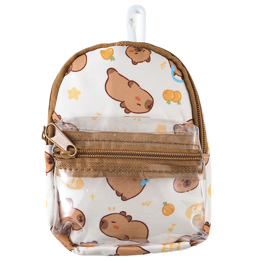 Colgante de dibujos animados bolso de cambio de alto valor facial mini mochila hermosa bolsa de almacenamiento exquisita dibujos animados pequeños regalos para estudiantes