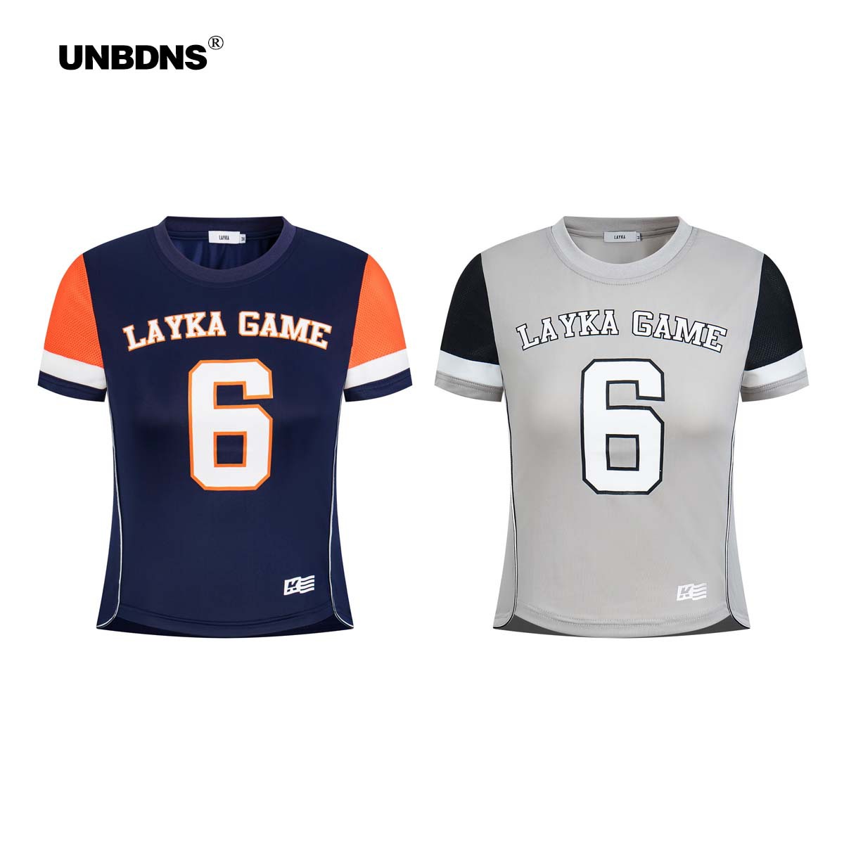 UNBDNS レトロスポーツ半袖 Tシャツレディース夏スリムアメリカンホットガールジャージスタイル通気性ラウンドネックショートトップ