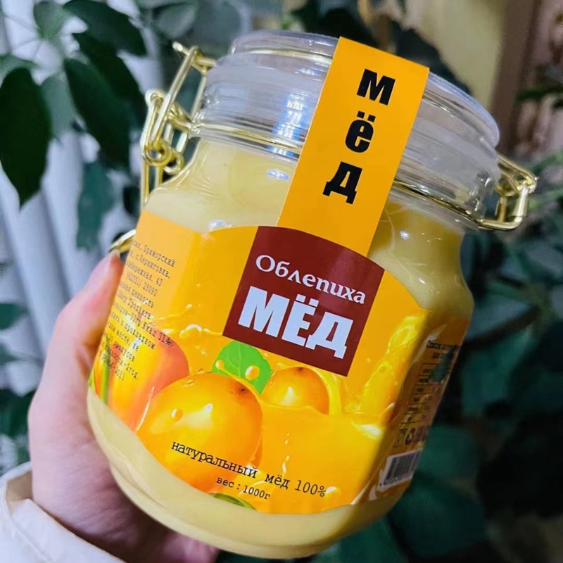 俄罗斯进口分装大沙棘蜜1000克