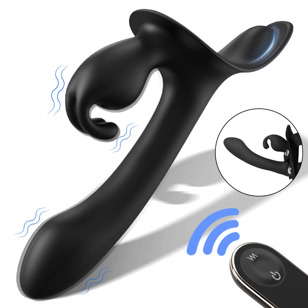 Lesbiana Wearable Vibrador Control Remoto Consolador