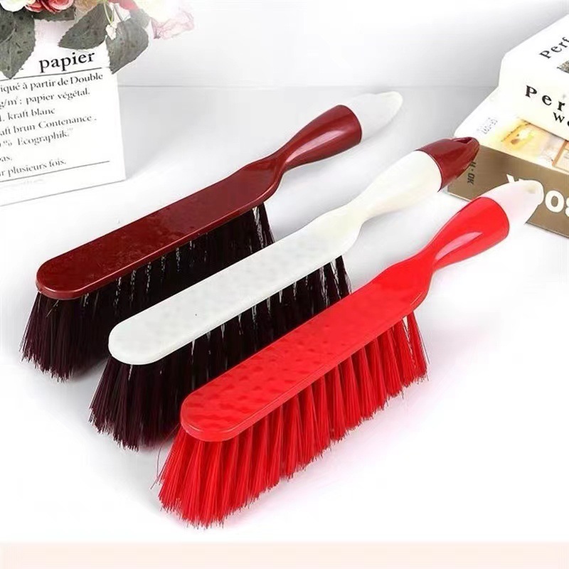 Bed brush soft fur sofa bed brush bedroom cleaning artifact household carpet long handle dust brush cleaning Kang broom