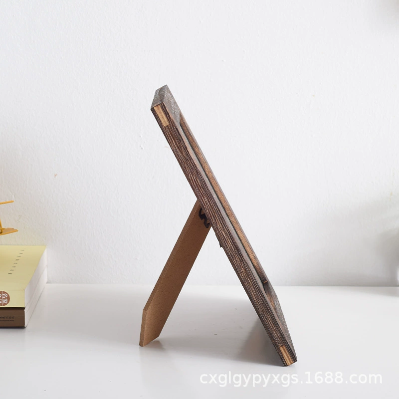 Деревянная фоторамка для стола, DIY