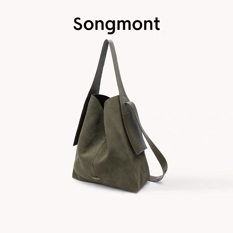 Songmont de muntjac de tamaño mediano y grande cuelga el bolso especial del diseñador de un hombro de cercanías para llevar a Maillard en otoño e invierno