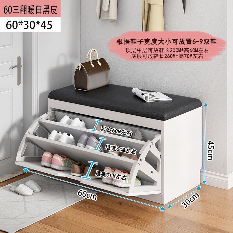 [업그레이드된 3단 티핑 버킷] 60*30 블랙 가죽 모델