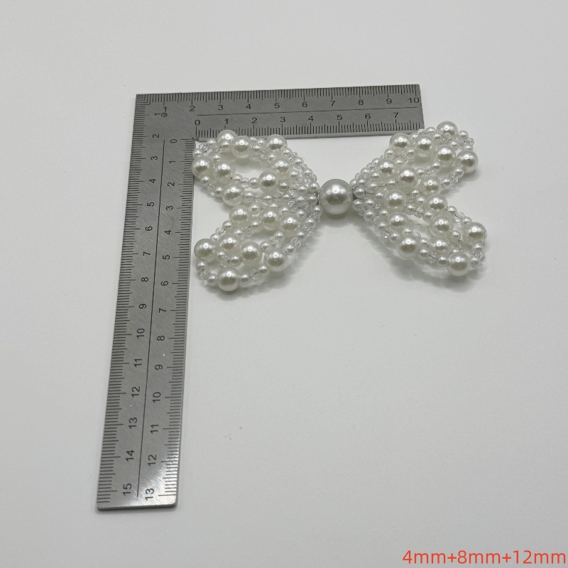 25호 오리부리 머리핀 장식