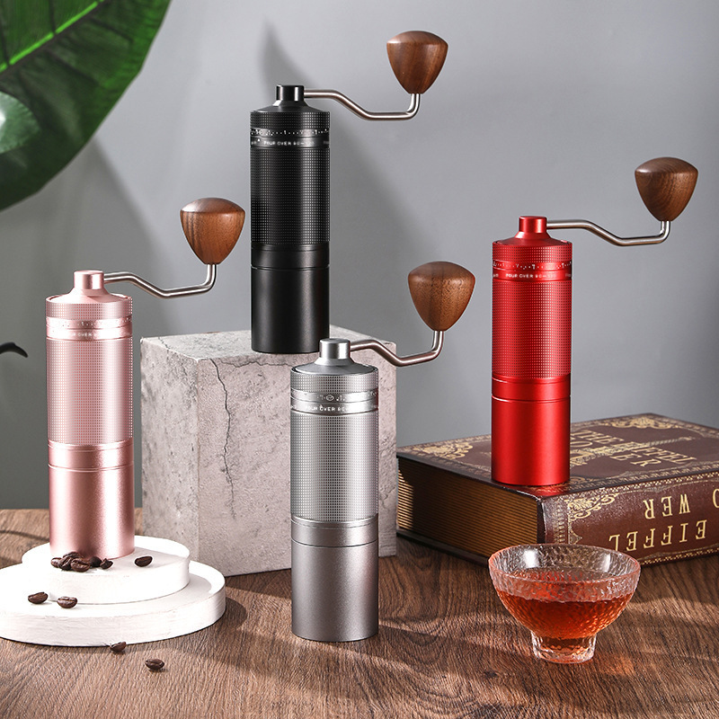 Cross-Border Manual Coffee Grinder with Cnc Steel Core, Hand-Operated Coffee Grinder, Manual Coffee Machine Cross-Border Manual Coffee Grinder with Cnc Steel Core, Hand-Operated Coffee Grinder, Manual Coffee Machine