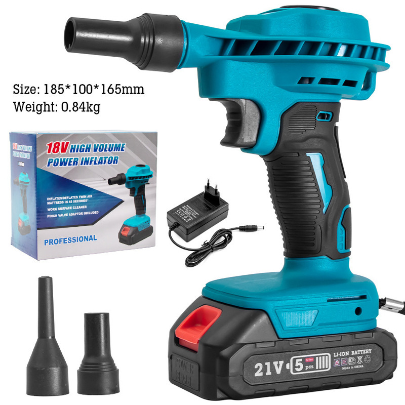 Hilda new lithium battery small blower household computer keyboard dust removal hair dryer inflatable Blower