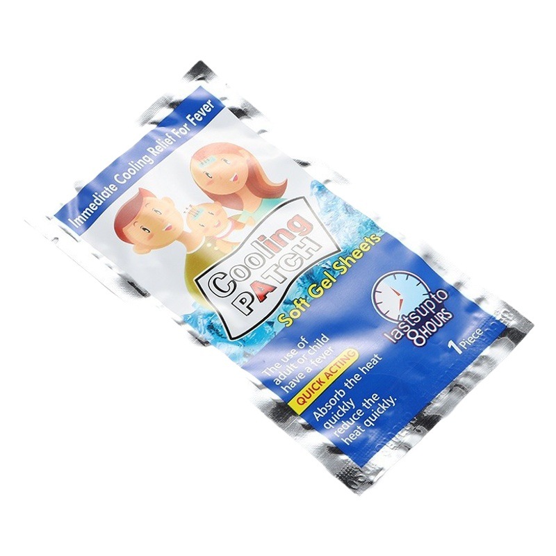 Venta directa pegatinas de refrigeración física Pegatinas de refrigeración de los niños pegatinas de refrigeración compresas fría Pegatinas a prueba de verano pegatinas de hielo bolsa de una sola pieza