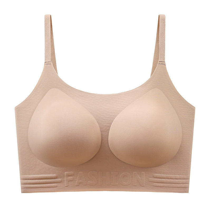 Invisible comfortable underwear, breathable supporting vest, wireless bra, beautiful back