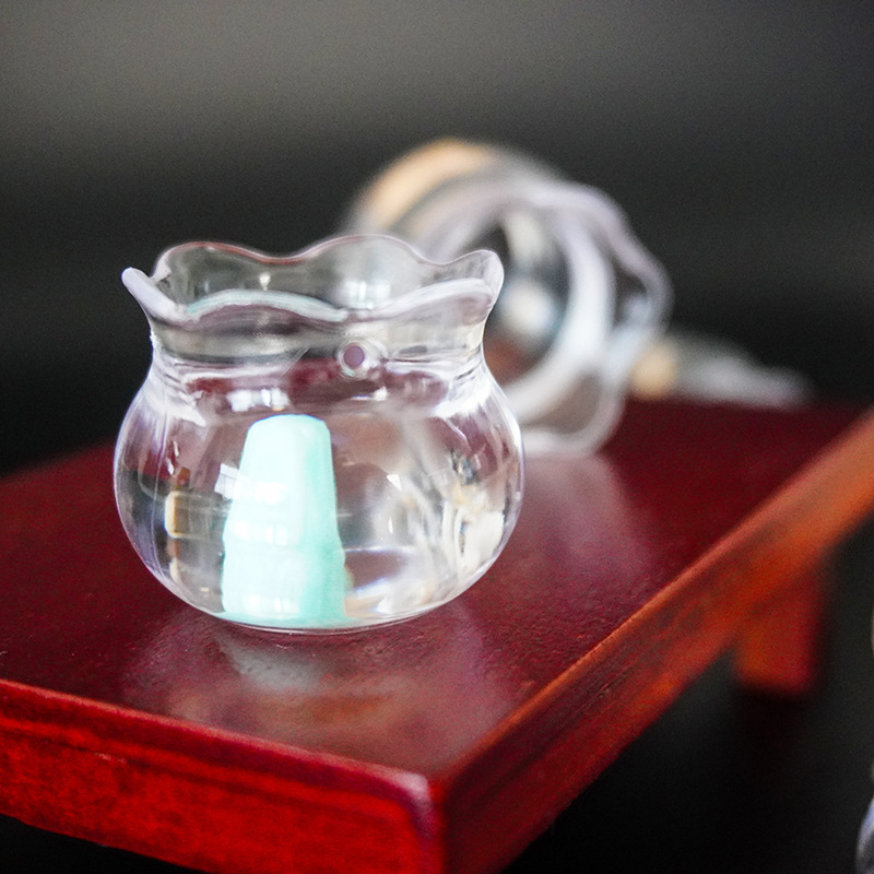 模擬ミニ水槽モデルミニチュアプラスチック水槽 diy 食品おもちゃアクセサリーままごとおもちゃ小道具装飾品|undefined