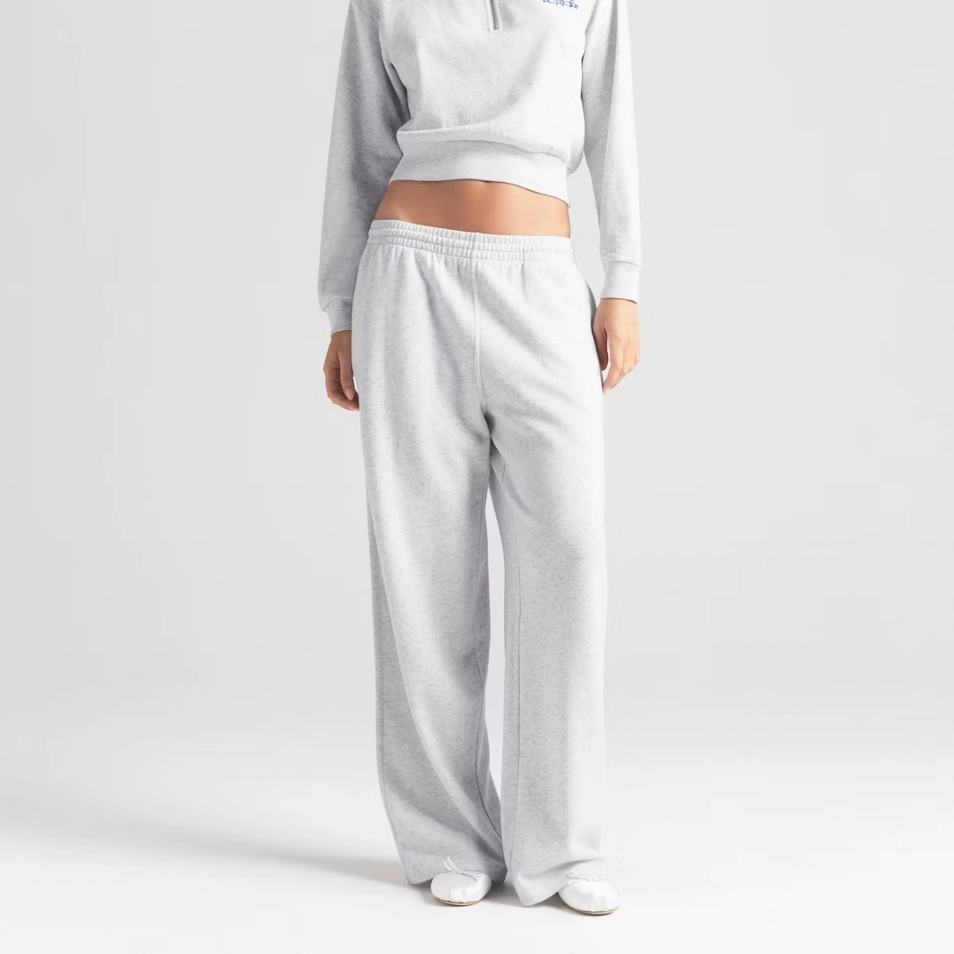 Лёгкие и тёплые спортивные брюки для женщин в стиле lightweight fleece, с заниженной талией, drawstring, плюс бархатистая, мягкая и комфортная