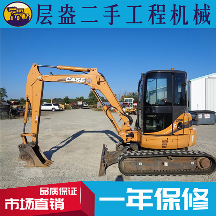 供应外贸凯斯55二手挖掘机市场CASE CX55/60/35小挖机价格便宜