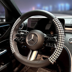 2023 New Bluebird Pattern Car Steering Wheel Cover Cute Slip-Resistant Driving Cover Car Interior Supply for Women