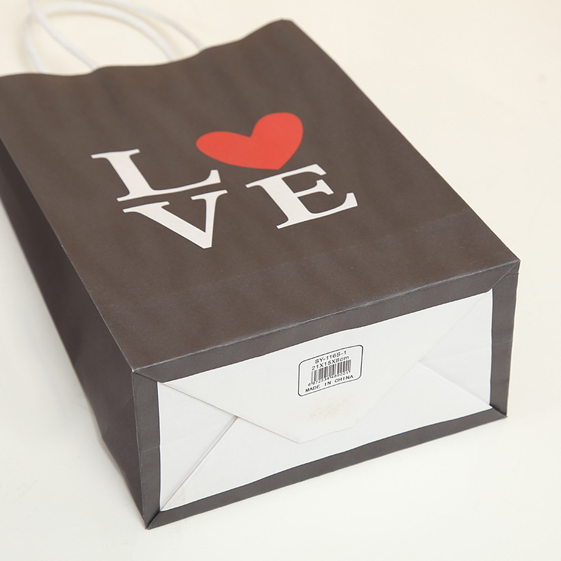 La Saint-valentin Mode Lettre Papier Kraft Date Sacs Cadeaux display picture 2