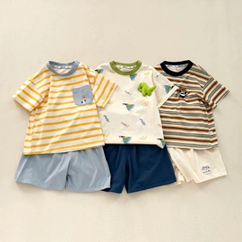童家居服套装;童T恤;童套装