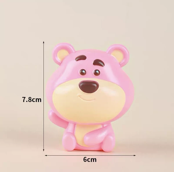 Plastic strawberry, 1 pieces