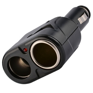 Suitable for Wholesale Car Charger, Direct Plug-In Cigarette Lighter, Car One-To-Two Conversion Socket, Car Multi-Function Plug Fast