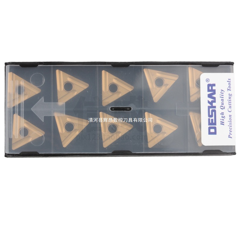 戴斯卡DESKAR数控外圆合金车刀片TNMG160408R-S LF9028钢件三角