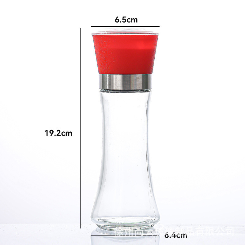 跨境手动研磨器亚马逊304不锈钢陶瓷芯黑胡椒花椒海盐调味撒料瓶|undefined