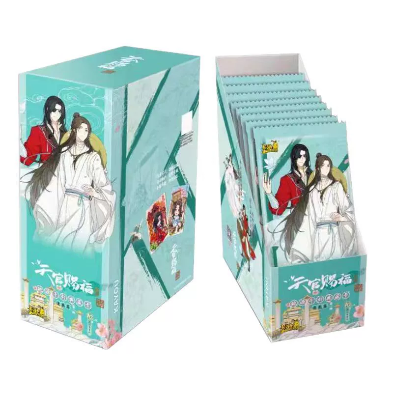 Набор коллекционных карточек и значков Heavenly Official's Blessing серия Xianyue Elysia, вариации открыток и пинов
