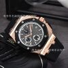 High-end quartz silicone men's watch, sports hair band, Switzerland