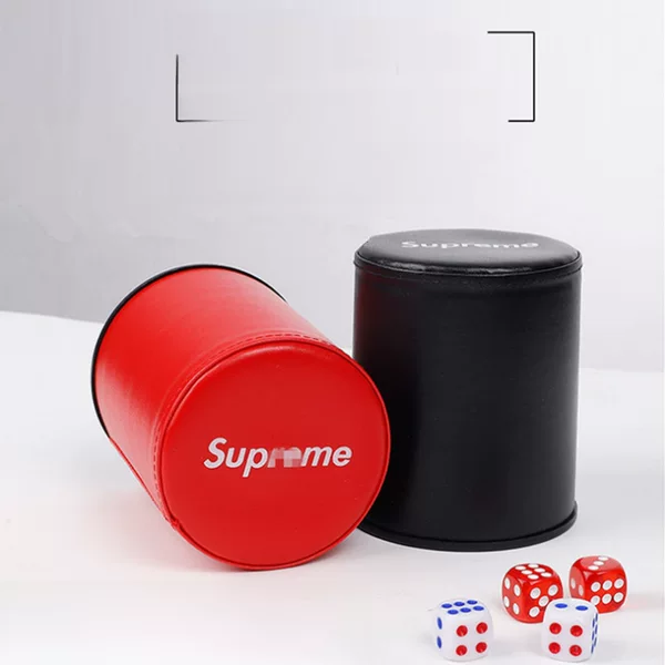 Sieve cup dice suit bar shake throw high-end creative personality tide brand plug clock KTV color match tube