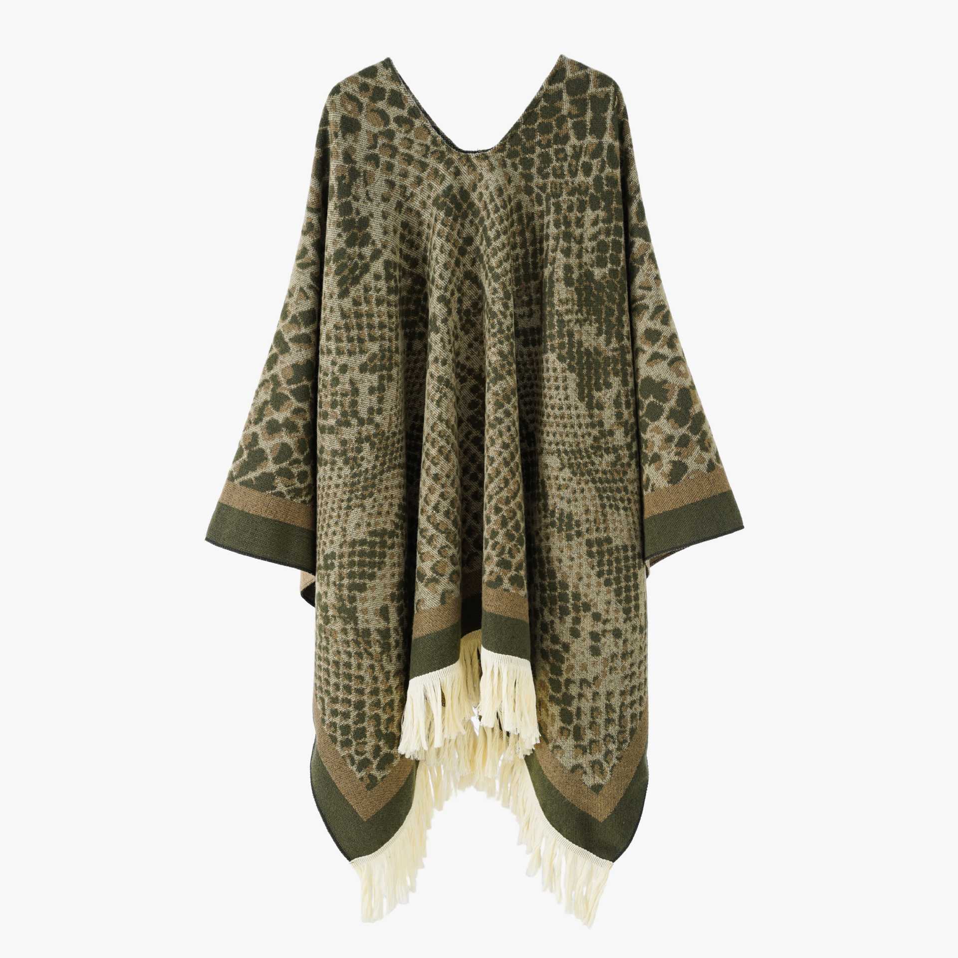 2026 primavera nueva capa cálida jacquard python moda personalidad chal Amazon exclusivo para cross-border