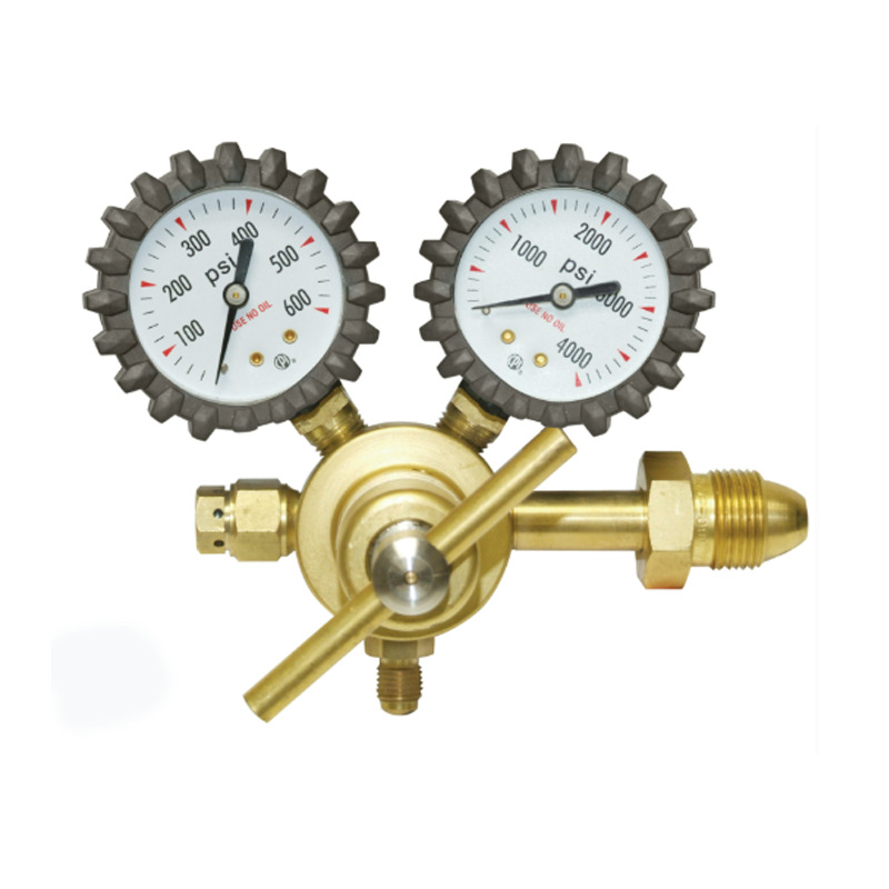 全铜氮气减压阀 Nitrogen Tank Regulator 高压美式CGA80氮气表