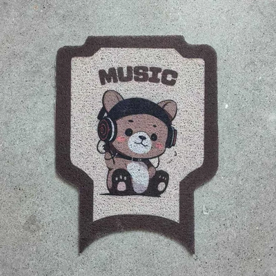 Suitable for Dongfeng Jihuo Mo1 Foot Pads Electric Self-Version Mo1I Modified Battery Car Waterproof, Dirt-Resistant and Wear-Resistant Wire Ring Foot Pads (Electric vehicle foot mat) - music-bear-special-foot-pads-for-jihemo1-electric-motorcycle-version