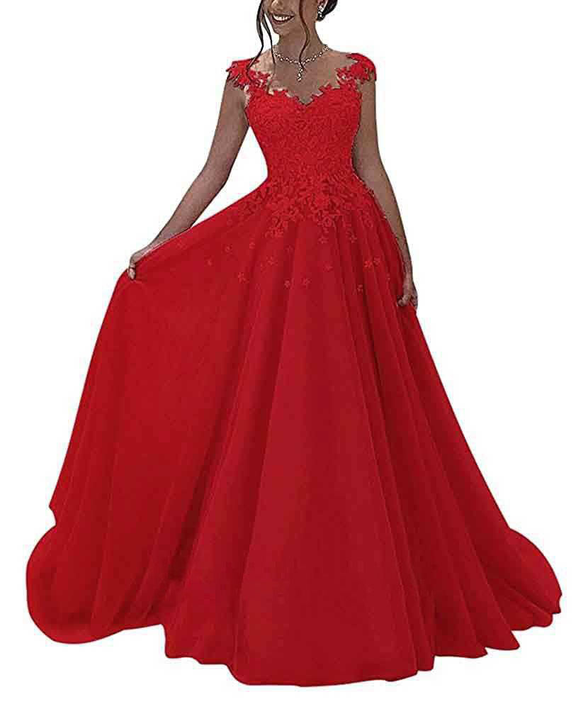 Nuevo vestido de noche con tirantes transfronterizo, gasa de encaje, fiesta de cumpleaños, vestido largo con temperamento, vestido de compromiso nupcial