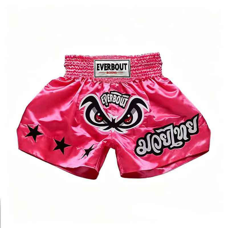 Muay Thai Shorts for Men and Women, Adult and Children's Martial Arts, Boxing, Performance Fighting, Fitness Sports Shorts