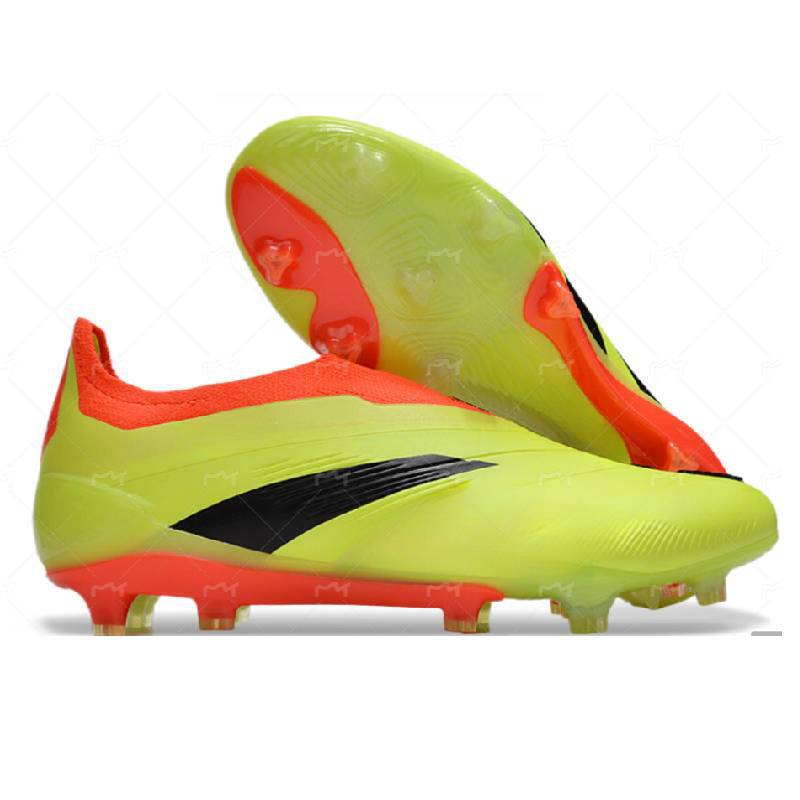Zapatos de fútbol FG de caña alta, muy vendidos en el extranjero, completamente tejidos con cordones, un par disponible para la venta, buscamos agentes.