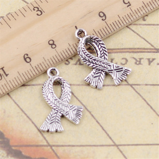 Ancient Silver Scarf DIY Accessories Pendant Charm Necklace Bracelet Pendant