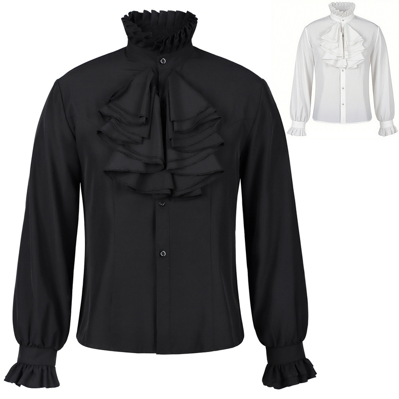 Vampire Renaissance Victorian Steampunk Ruffle Medieval Halloween Costume