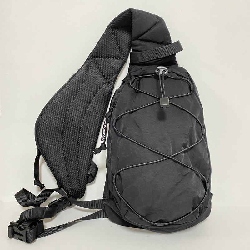 2026 New Men's Trendy Cp Bag Large Capacity Nylon Fashion Crossbody Bag Casual Outdoor Simple Shoulder Bag