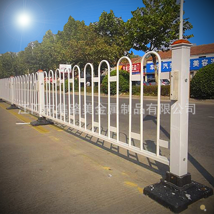 市政道路护栏 市政交通隔离防护隔离栏 道路京式护栏交通围栏