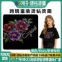 印花跨境花型欧美辅料
