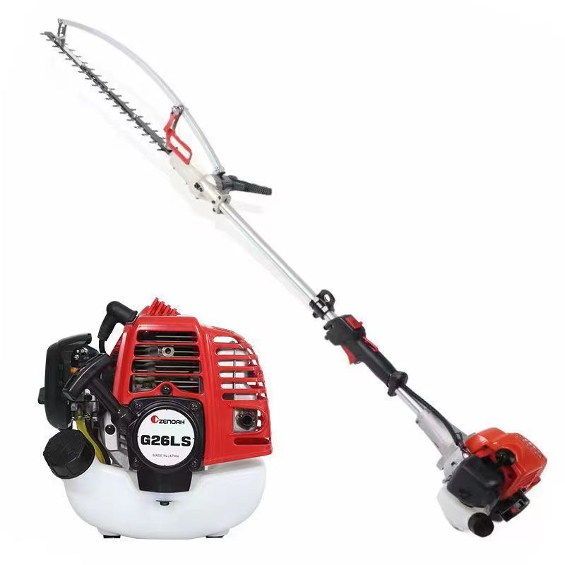 日本小松宽带绿篱机加长杆绿篱机修剪弧形宽带绿篱机G26修球绿篱