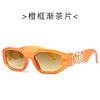 Human head, sunglasses, trend glasses solar-powered suitable for men and women, new collection, European style