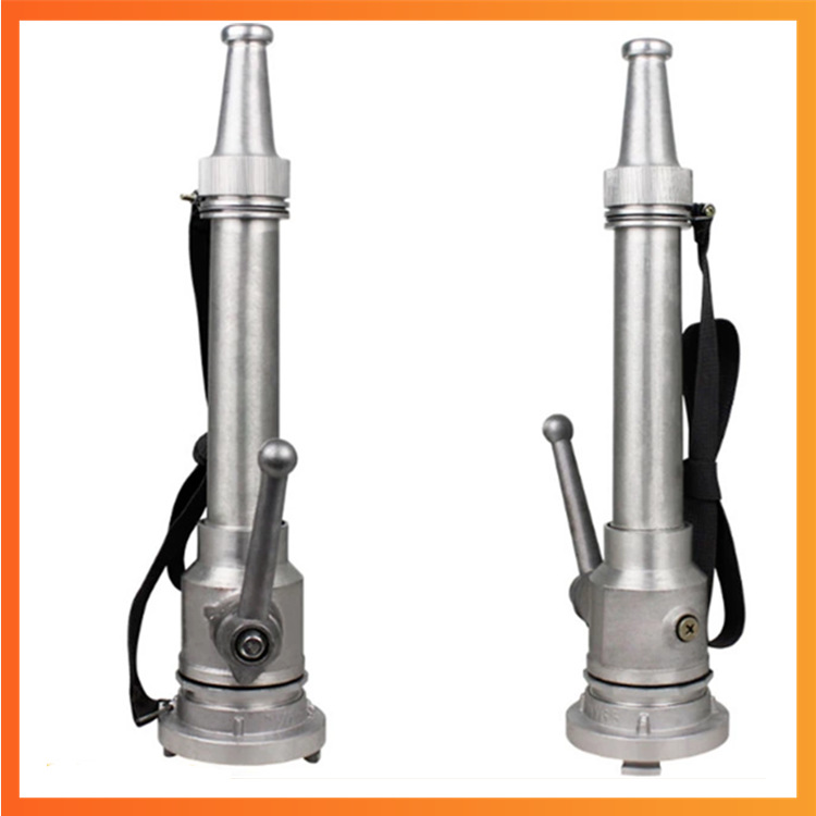 消防测压水枪65m2.5寸消火栓试压试水装置带压力表开关直流水枪头