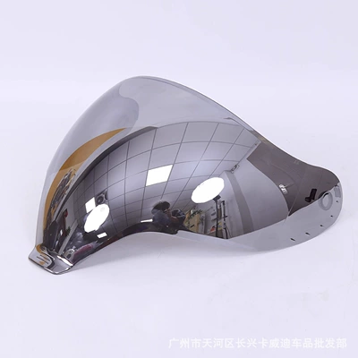Dəbilqə (Kaska) aksesuarları | Electric Motorcycle Helmets - fp02-silver-lens