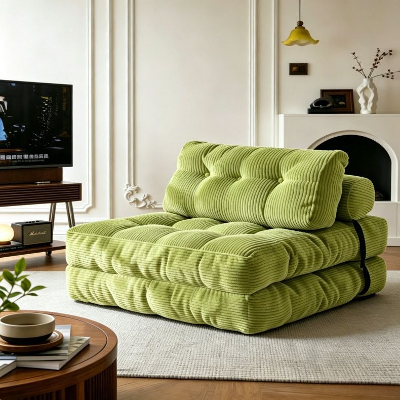 Lazy sofa for one person, dual-use for living room, foldable sofa bed, leisure tatami, reclining human dog bed, compressed sofa