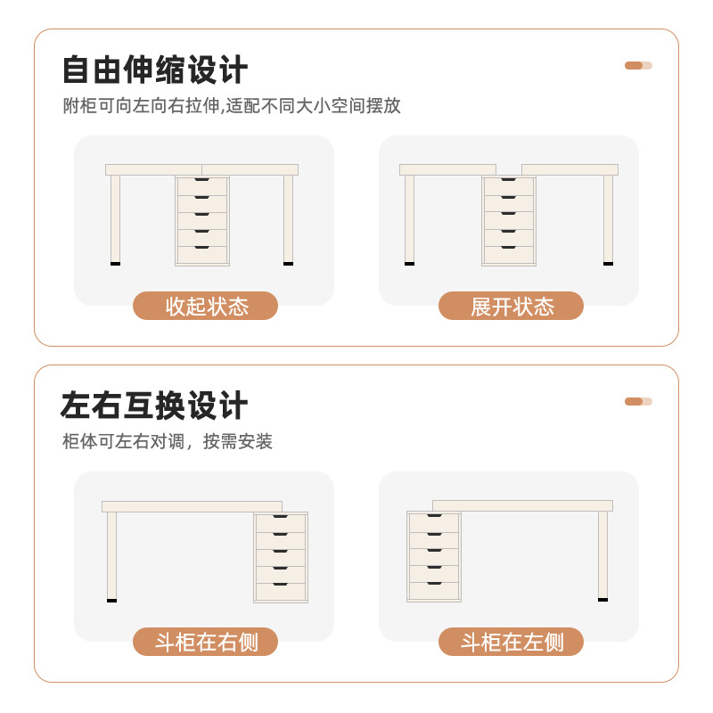 Escritorio doble, hogar, lujo ligero, escritorio de computadora moderno, escritorio, dormitorio, escritorio de aprendizaje simple, escritorio de escritura, banco de trabajo