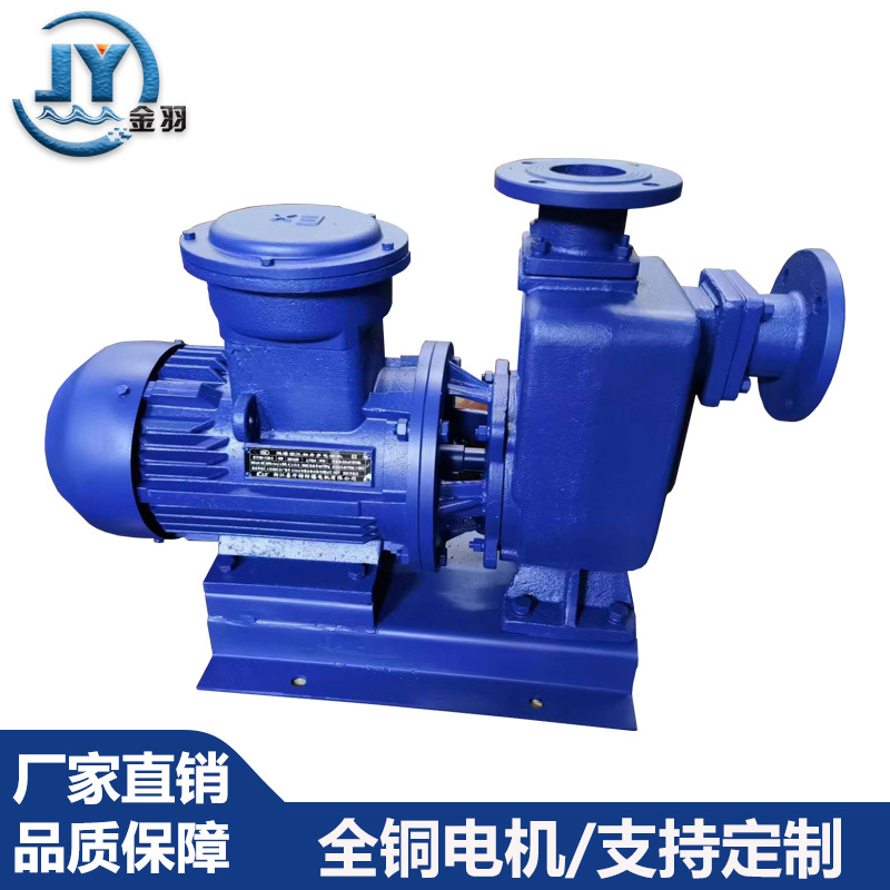 300ZWL800-14B直连式防爆型自吸排污泵 无堵塞卧式防爆自吸泵