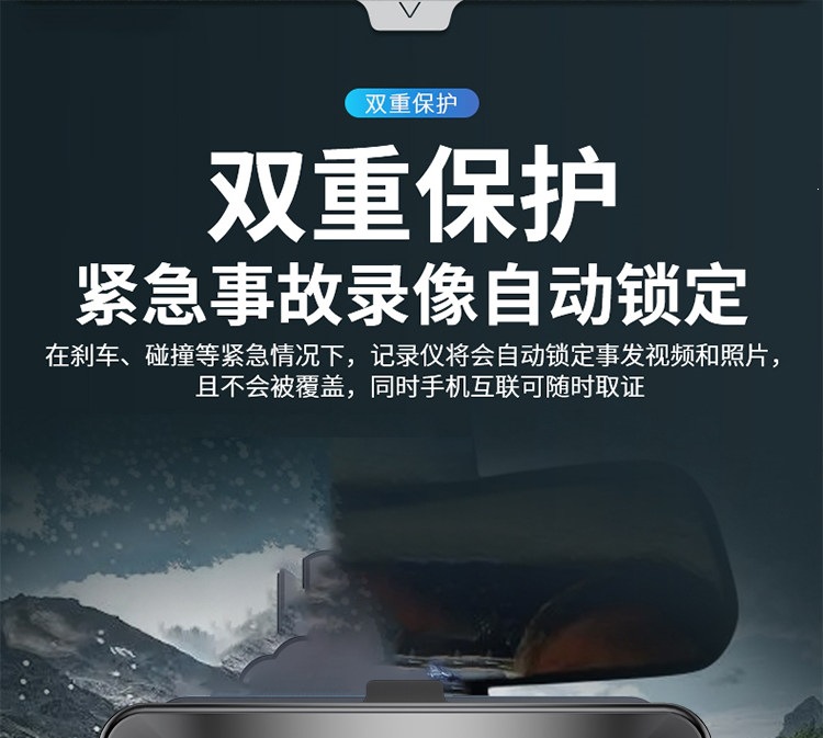 Suitable for the 2026 new model of the Renwoyou ultra-high-definition brand dashcam, no-wiring reverse camera with 360-degree front view